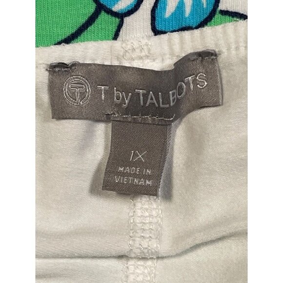 Talbots 1X Floral Everyday Stretch Skort - Picture 2 of 10